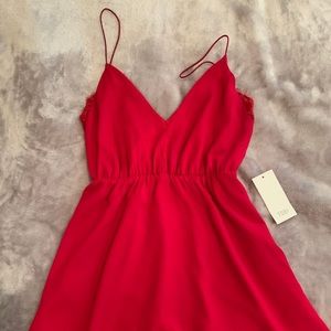 Red Lace Dress